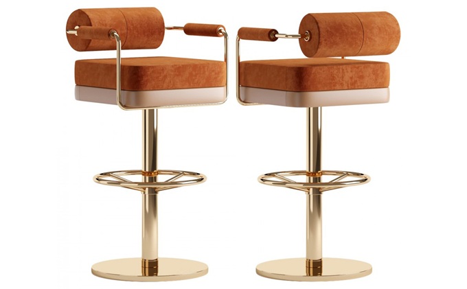 美式酒（jiǔ）吧高（gāo）腳椅_不鏽鋼（gāng）酒吧椅批發