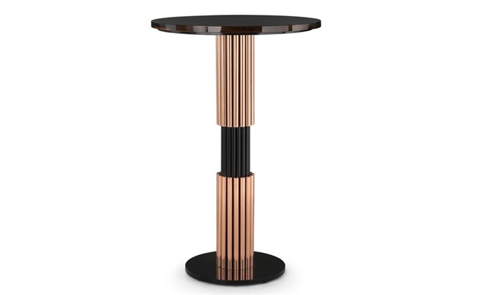 慢搖酒吧個（gè）性不鏽鋼高檔高吧台