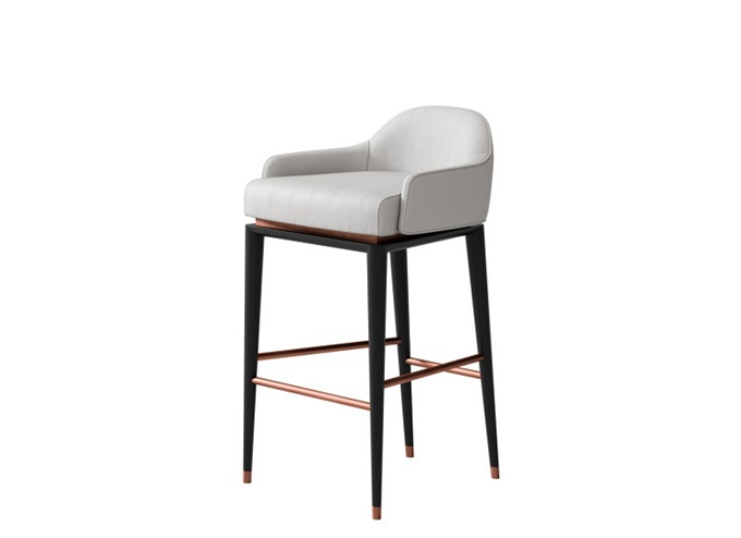 美式鄉（xiāng）村實木（mù）高腳吧椅酒吧（ba）家具