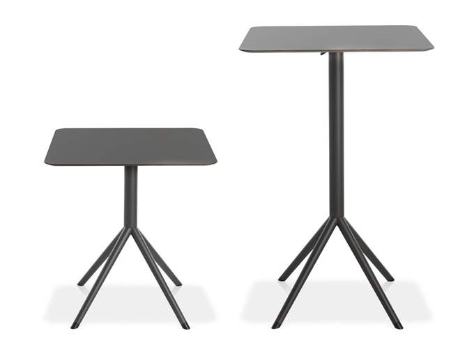 音樂清吧極簡創意高腿實木（mù）桌子