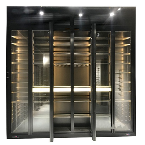 黑鈦金輕奢金屬不鏽鋼（gāng）酒櫃_不鏽鋼酒櫃酒架生產廠家