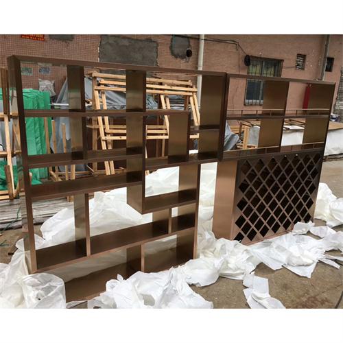 酒店不鏽鋼（gāng）紅（hóng）酒展示櫃_優質304不鏽鋼紅酒櫃