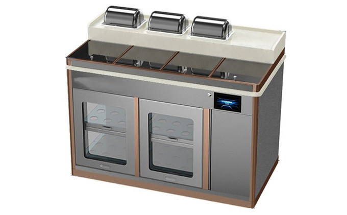 自助火鍋店智能多（duō）功能調料台（tái）