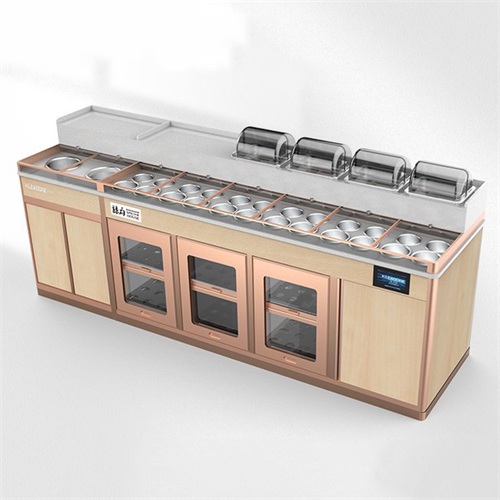 火鍋店大理石智能多功能調料台水果（guǒ）保鮮台