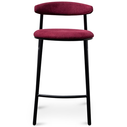 咖啡店時尚休閑高腳木質吧台（tái）椅