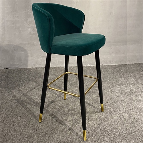 北歐複古創（chuàng）意（yì）高腳凳現代簡約咖啡椅