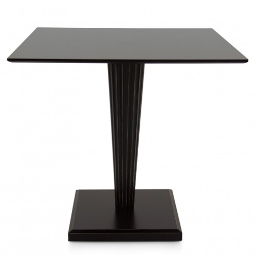 北歐咖啡（fēi）廳簡約方形實木餐桌