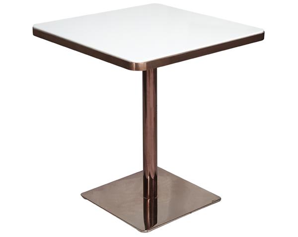 北歐鐵藝大理（lǐ）石桌麵時尚咖啡桌