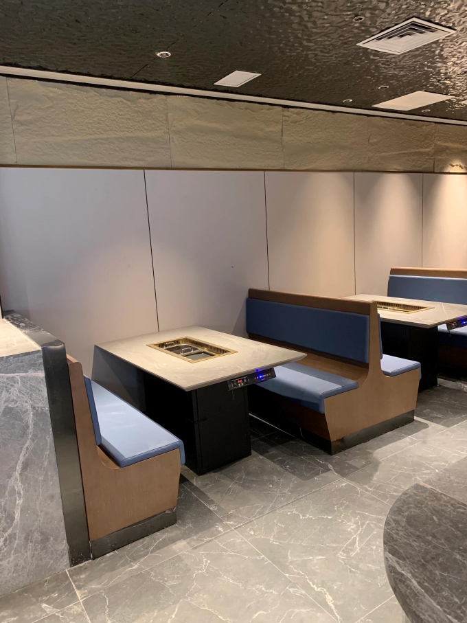 智能無煙淨（jìng）化火鍋燒烤涮烤一體桌（zhuō）