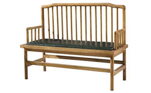 中餐廳茶（chá）餐廳實木卡座