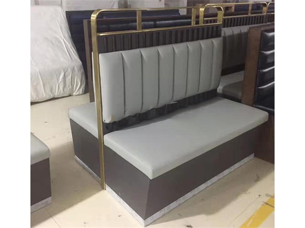 西餐廳茶樓時尚雙麵卡座沙發定（dìng）製