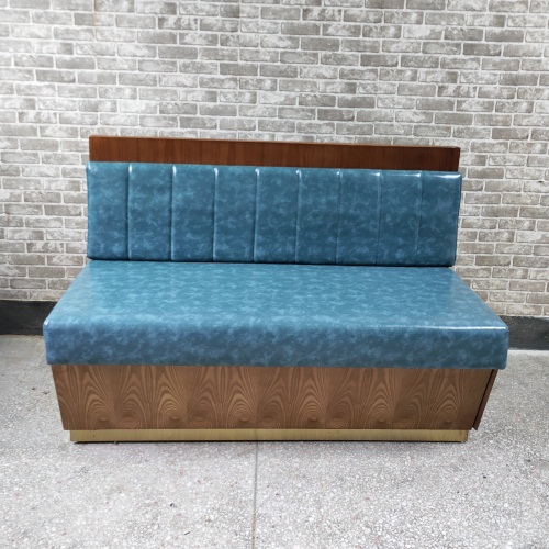 西餐廳茶餐（cān）廳休閑實木卡座沙發家具組合