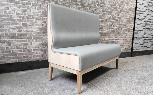 奶茶店甜品店休閑（xián）簡約雙人（rén）卡座