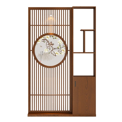 新中式玄（xuán）關不鏽鋼屏風隔斷_不鏽鋼屏風金屬加（jiā）工廠