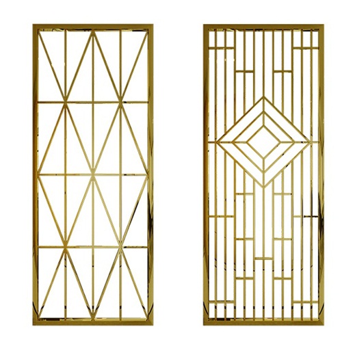 輕奢玫瑰金不鏽鋼屏風鏤空_不鏽鋼屏風製品生產廠家