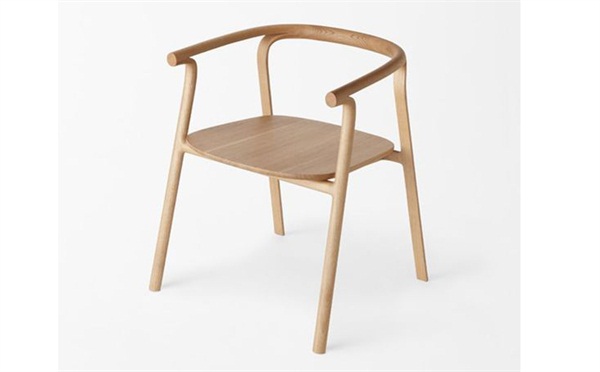 日式自（zì）助餐廳現代休閑實（shí）木用餐椅