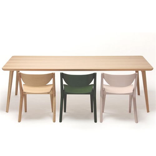 企業學校（xiào）食堂6人（rén）位實木桌椅