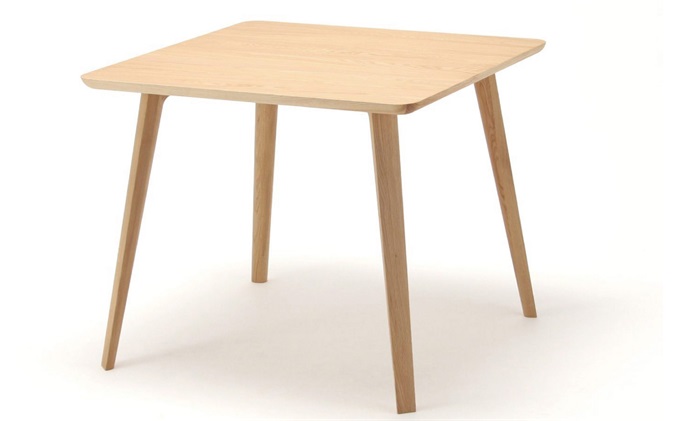 公司食堂單位（wèi）員工食堂（táng）4人（rén）位實木餐桌