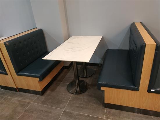 食堂快餐店（diàn）4人（rén）位大理石桌椅