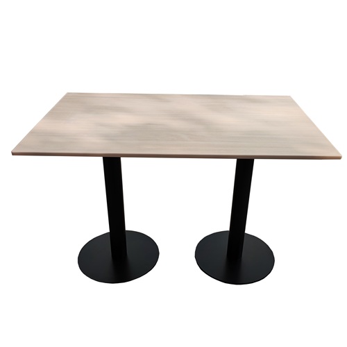 機關單位（wèi）田園風鐵藝實木餐桌