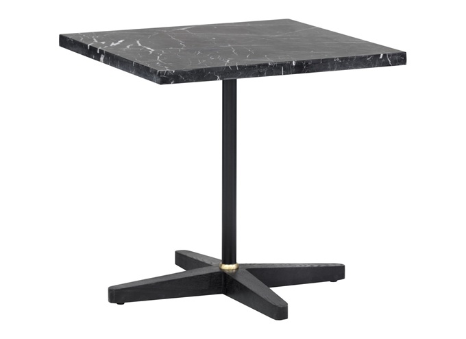 機關單位食堂時（shí）尚大理石（shí）方形餐桌椅