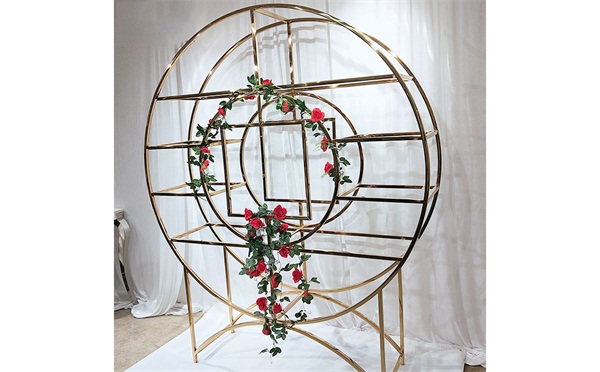 後現代簡約玫瑰金不鏽鋼書架_不鏽鋼書架書櫃定製