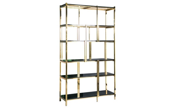 後現代高端不鏽鋼書架_不鏽鋼書架款式定製