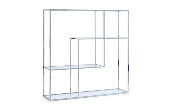 簡易金屬不鏽鋼書（shū）架_不鏽鋼書架設計