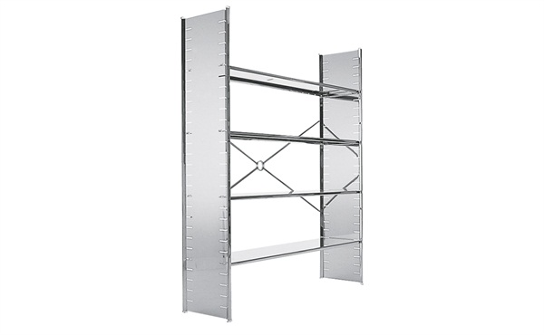 現代簡約鉑金鋼板不鏽鋼書架_高端不鏽鋼書架定製（zhì）