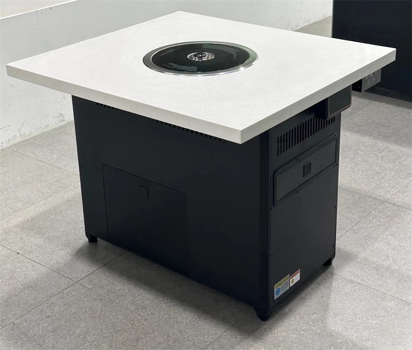 自助（zhù）烤肉店大理石無（wú）煙淨（jìng）化電烤烤肉桌