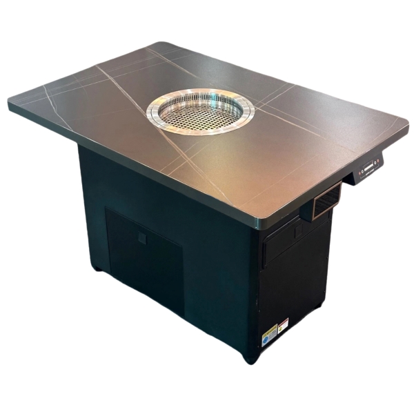 韓式自助烤肉店無煙淨化岩板烤（kǎo）肉桌