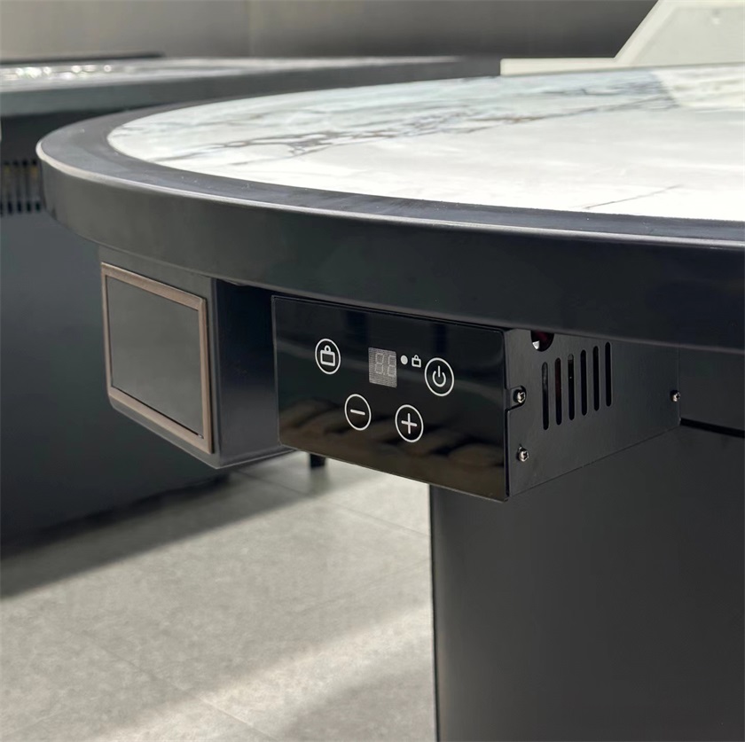 日式烤肉店圓（yuán）形無煙自（zì）淨化電烤烤肉桌