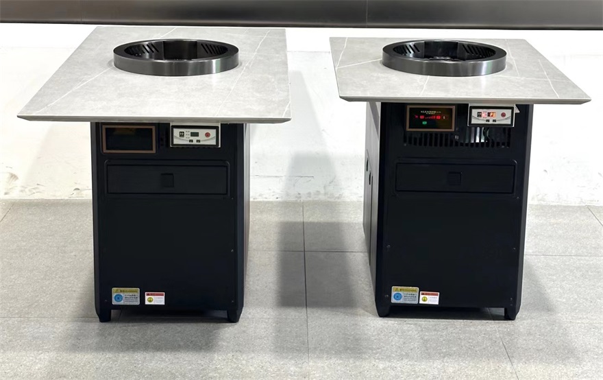 自助（zhù）烤肉店無煙淨（jìng）化電陶爐電烤烤肉（ròu）桌