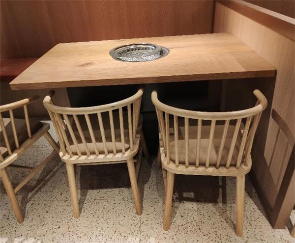 日式燒烤/烤肉店自助無煙炭烤烤肉（ròu）桌