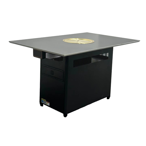 自助烤肉店下排煙（yān）炭（tàn）火烤肉無煙自淨化烤肉桌