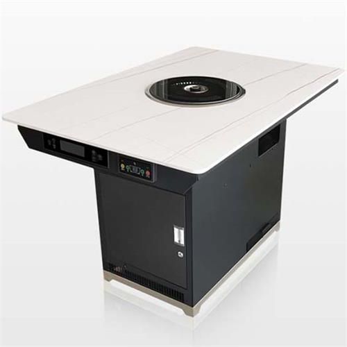 自助燒烤店電燒烤桌_韓式（shì）無煙燒烤桌子