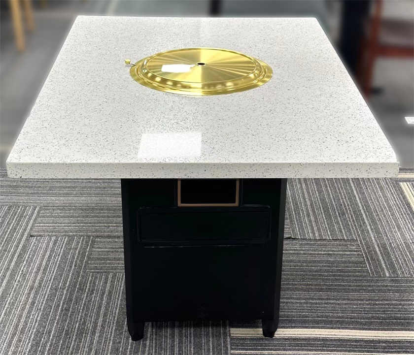 韓式自（zì）助烤肉店下排煙炭火烤肉無煙淨化烤肉桌