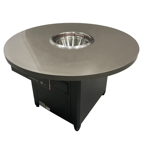 圆形无烟火锅（guō）桌｜内置净化（huà）系统｜CE/UL认证可出口