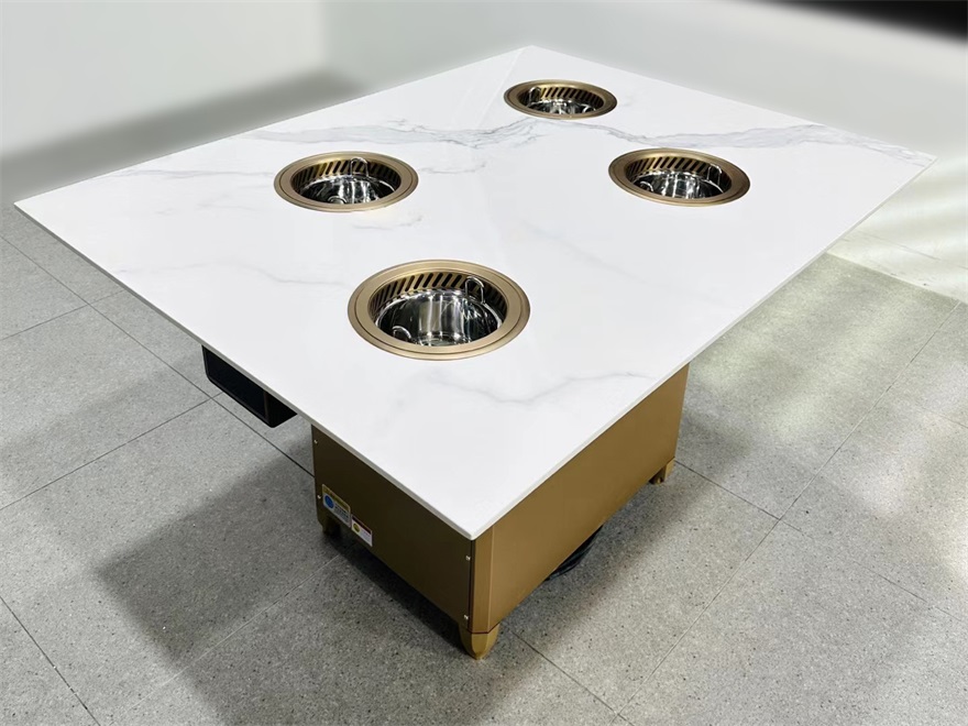 自助火鍋餐廳一人一位（wèi）無（wú）煙淨小火（huǒ）鍋桌