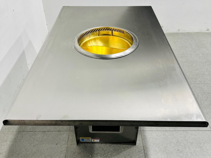 不鏽鋼智能無煙淨化火鍋桌