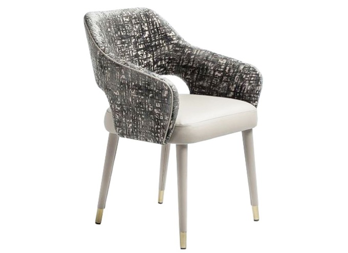 連鎖牛排西餐廳時尚（shàng）鏤空靠（kào）背實木椅