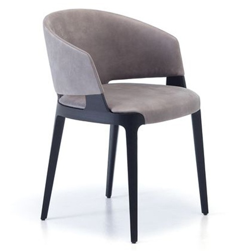 高端西餐廳西（xī）歐現代實木（mù）靠背椅