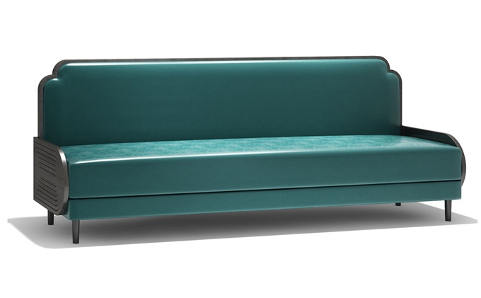 美式西餐（cān）廳輕奢皮（pí）革軟（ruǎn）包卡座