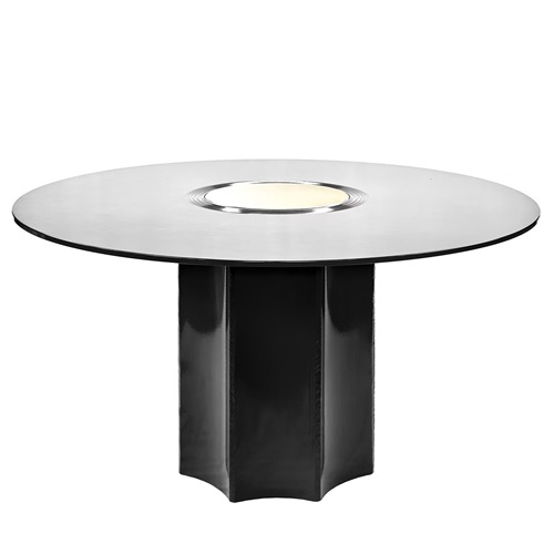 意式餐廳現代時尚實（shí）木西餐桌