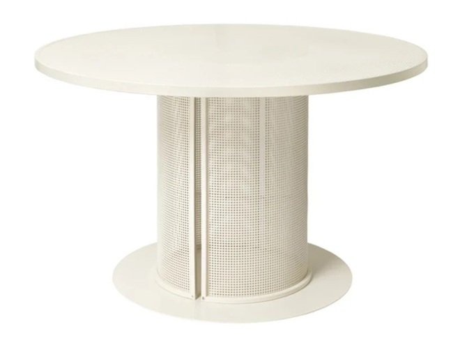 美式鄉（xiāng）村鐵網桌腳大理石西餐桌