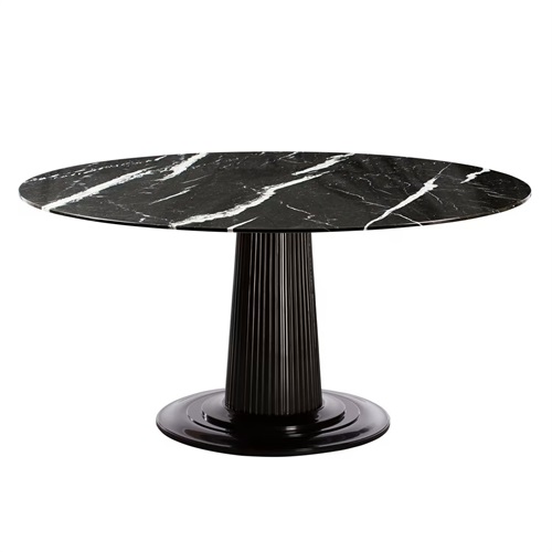 西（xī）餐廳時尚輕奢高端大理（lǐ）石餐桌