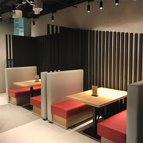 奶茶店飲品快餐店（diàn）西餐廳實木桌椅