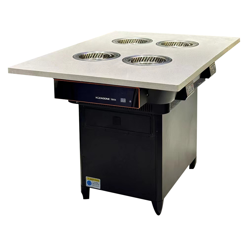 自助火鍋餐廳4人位一人一鍋無煙淨小火鍋桌