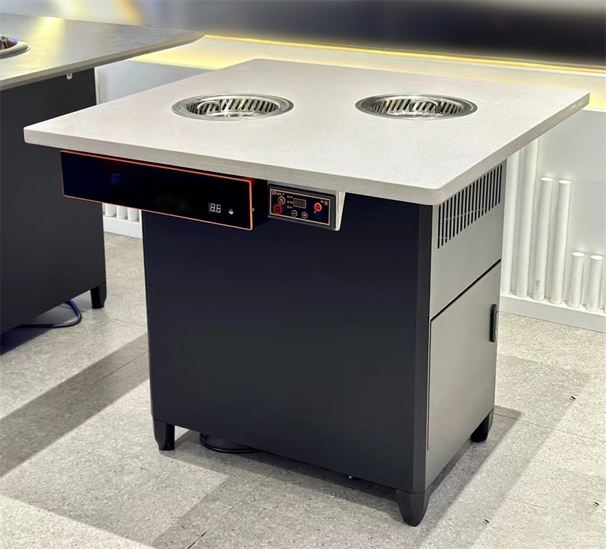 火鍋店（diàn）2人位一人一鍋無煙小火鍋桌