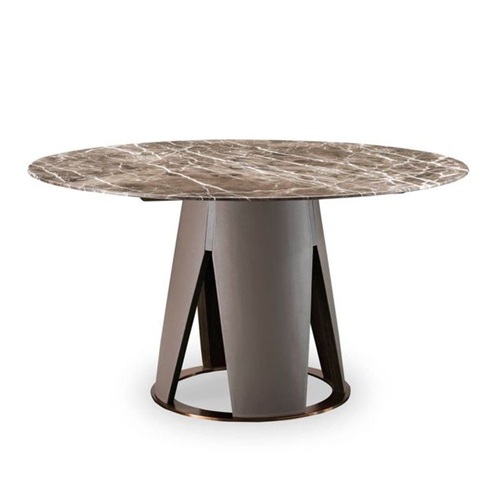 飯店酒樓簡約北歐輕奢岩板餐桌子